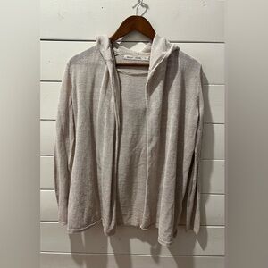 WOOLRICH beige Open front cardigan size S